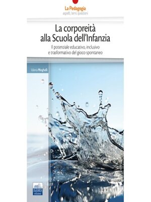 cover image of La corporeità alla Scuola dell'Infanzia